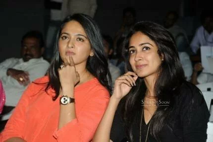 Anushka, Aditi Chengappa @ Prema Ishq Kadhal Audio Success Meet Stills