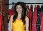 Kajal Agarwal latest stills in Yellow dress HOT pics