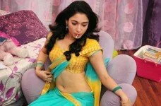 tamanna half saree hot navel in 100 love